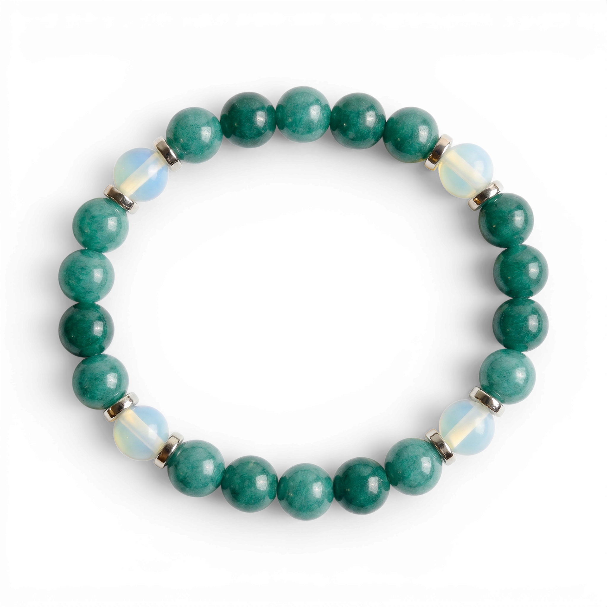 Apatite & Opalite 'Calming Clarity' Bracelet