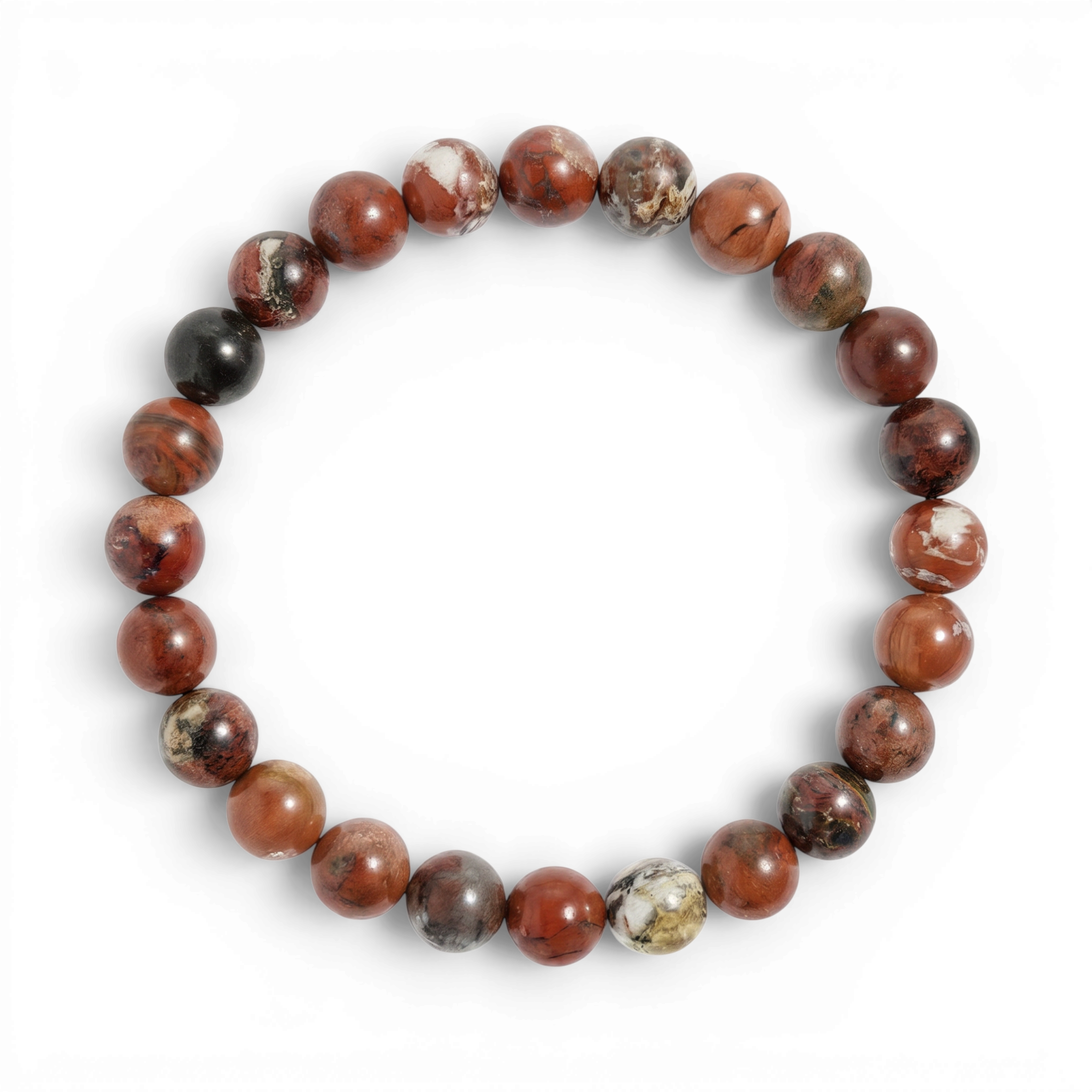 Red Jasper 'Rooted' Bracelet