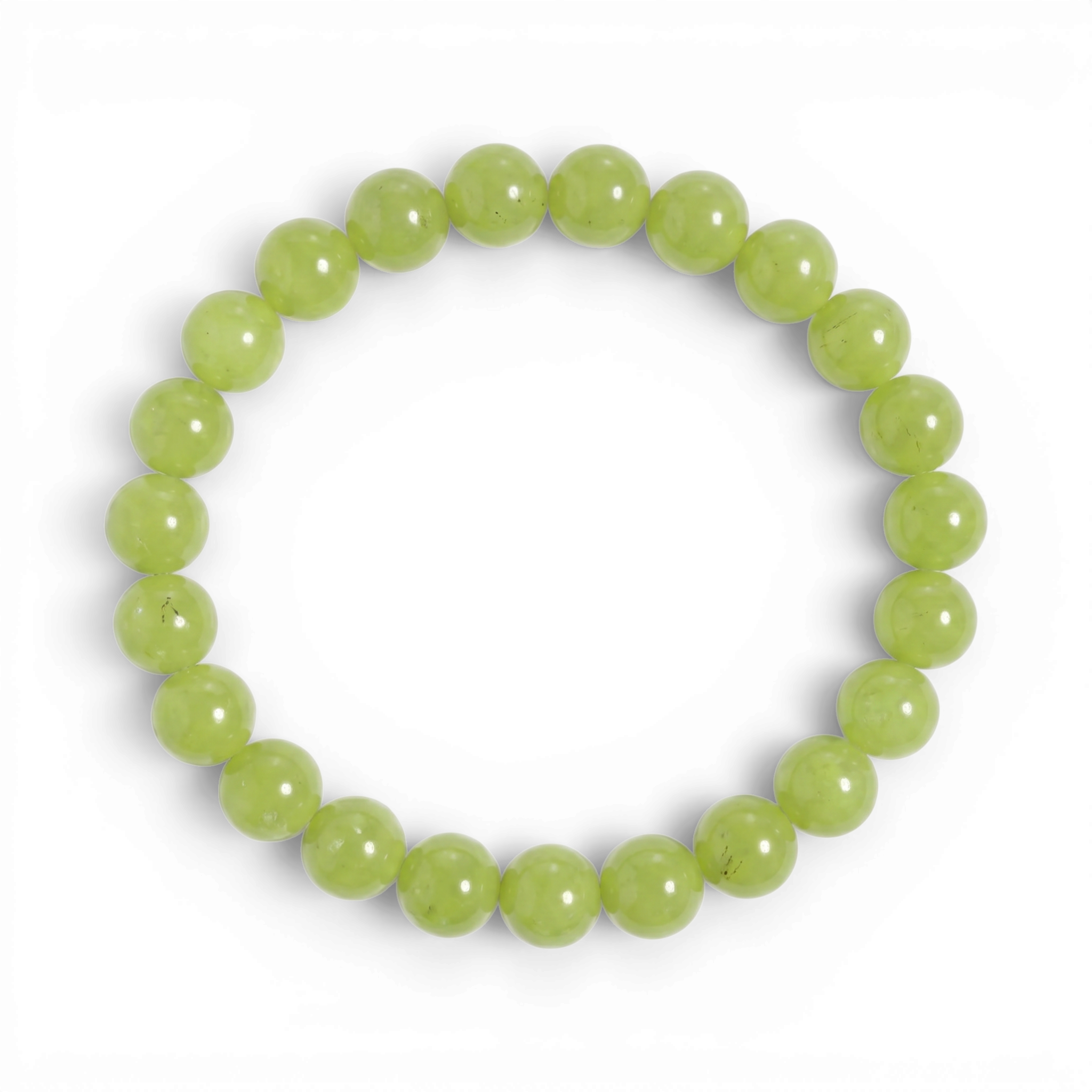 Fruit Green Chalcedony 'Thrive' Bracelet