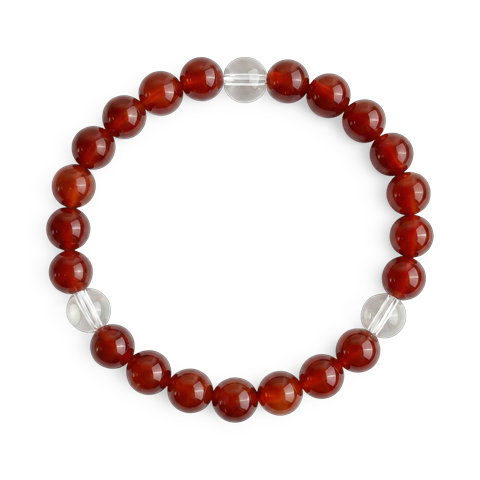 Tiger's Eye & Amethyst 'Grounded Peace' Bracelet — Evolve Mala