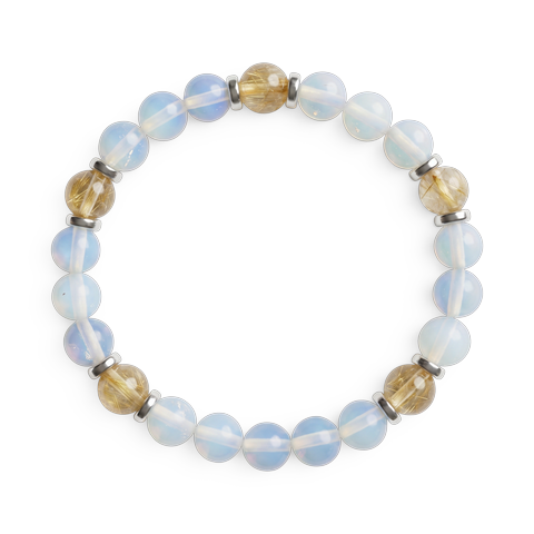 Citrine & Opalite 'Radiant Focus' Bracelet