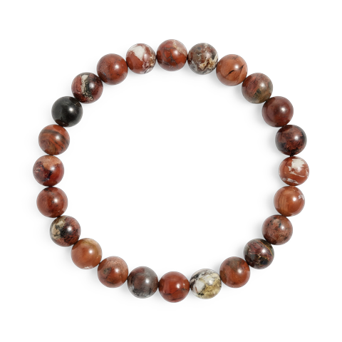 Red Jasper 'Rooted' Bracelet